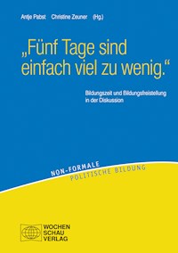 "Fünf Tage sind einfach viel zu wenig." -  - E-Book