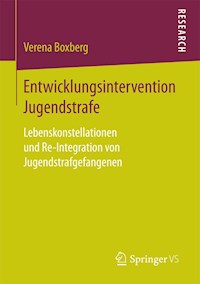 Entwicklungsintervention Jugendstrafe - Verena Boxberg - E-Book