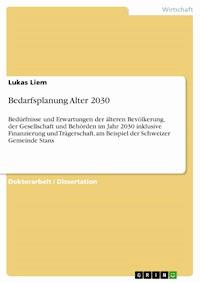 Bedarfsplanung Alter 2030 - Lukas Liem - E-Book
