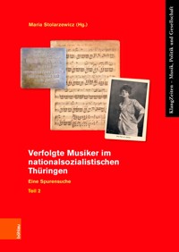 Verfolgte Musiker im nationalsozialistischen Thüringen -  - E-Book