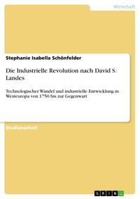 Die Industrielle Revolution nach David S. Landes - Stephanie Isabella Schönfelder - E-Book