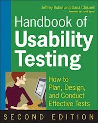Handbook of Usability Testing - Jeffrey Rubin - E-Book