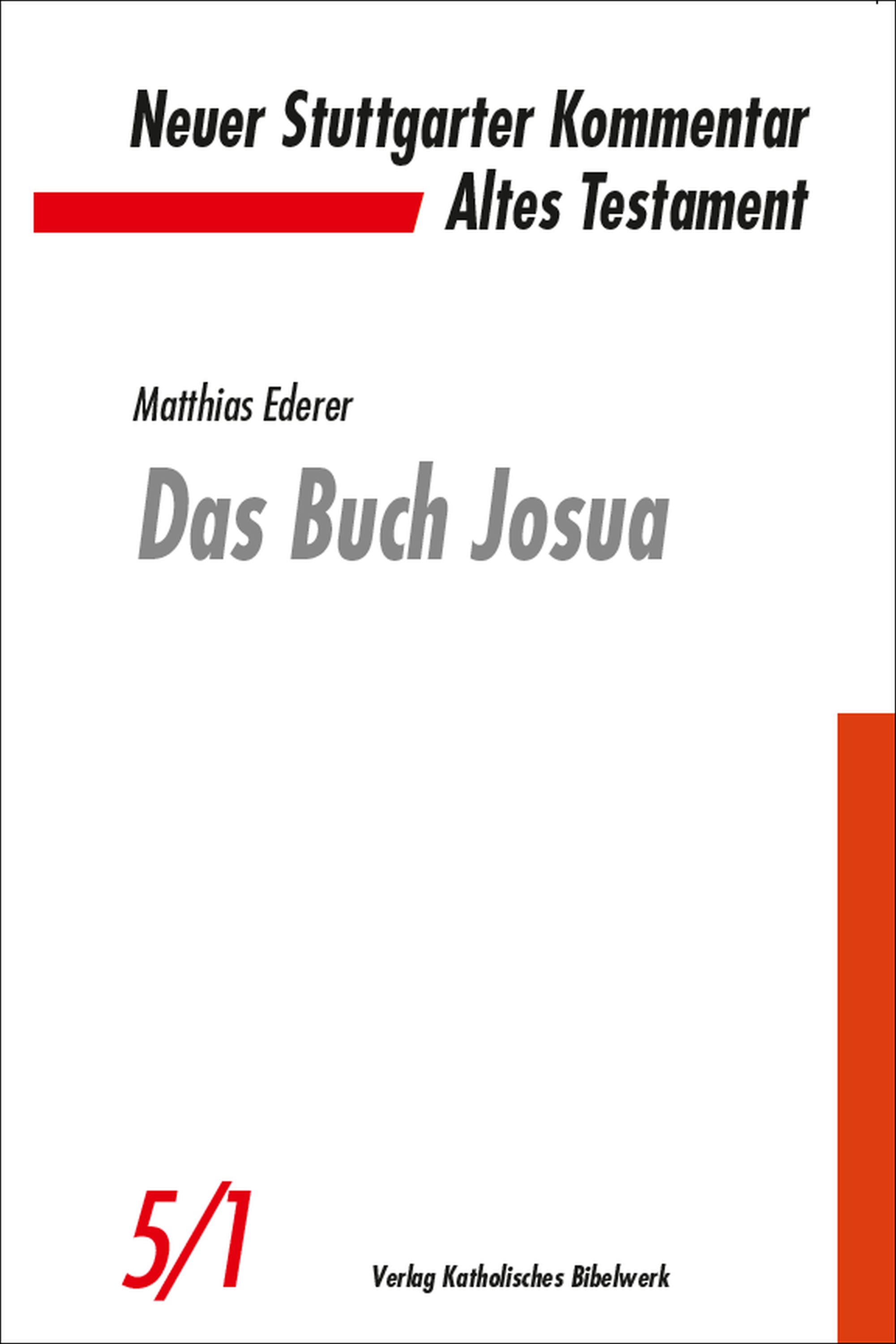 Das Buch Josua - Matthias Ederer - E-Book