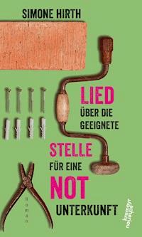 Lied über die geeignete Stelle für eine Notunterkunft - Simone Hirth - E-Book