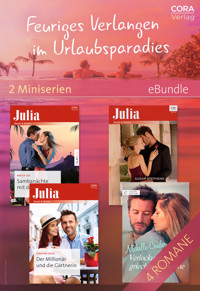 Feuriges Verlangen im Urlaubsparadies (2 Miniserien) - Maggie Cox - E-Book