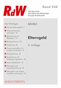 Elterngeld - Ralph Jürgen Bährle - E-Book