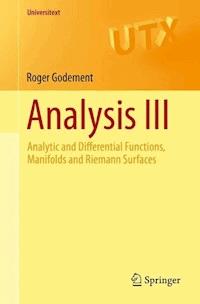 Analysis III - Roger Godement - E-Book