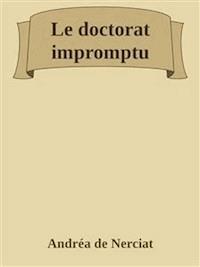 Le doctorat impromptu - Andréa de Nerciat - E-Book