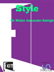 Style - Walter Alexander Raleigh - E-Book