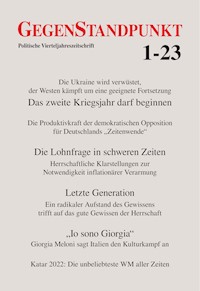 GegenStandpunkt 1-23 -  - E-Book