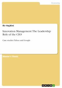 Innovation Management: The Leadership Role of the CEO - Ilir Hajdini - E-Book