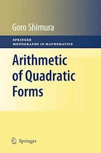 Arithmetic of Quadratic Forms - Goro Shimura - E-Book