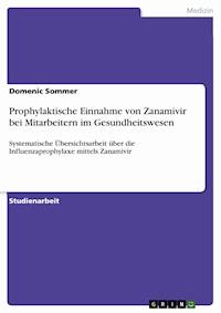 Prophylaktische Einnahme von Zanamivir bei Mitarbeitern im Gesundheitswesen - Domenic Sommer - E-Book