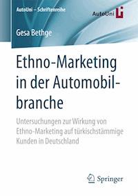 Ethno-Marketing in der Automobilbranche - Gesa Bethge - E-Book