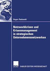 Netzwerkkrisen und Krisenmanagement in strategischen Unternehmensnetzwerken - Hagen Radowski - E-Book