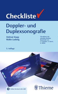 Checkliste Doppler- und Duplexsonografie - Helmut Kopp - E-Book