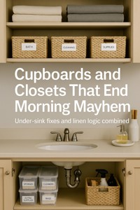 Cupboards and Closets That End Morning Mayhem - Trevor Foster - E-Book