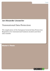 Transnational Data Protection - Jan Alexander Linxweiler - E-Book