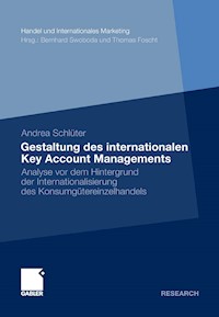 Gestaltung des internationalen Key Account Managements - Andrea Schlüter - E-Book
