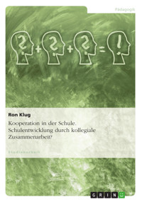 Kooperation in der Schule. Schulentwicklung durch kollegiale Zusammenarbeit? - Ron Klug - E-Book
