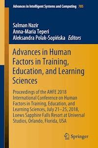 Advances in Human Factors in Training, Education, and Learning Sciences -  - E-Book