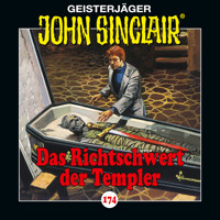 John Sinclair, Folge 174: Das Richtschwert der Templer - Teil 1 von 2 - Jason Dark - Hörbuch