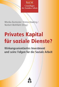 Privates Kapital für soziale Dienste? -  - E-Book