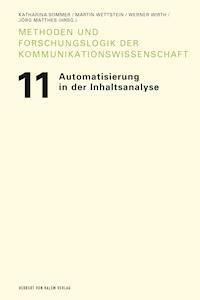 Automatisierung in der Inhaltsanalyse -  - E-Book