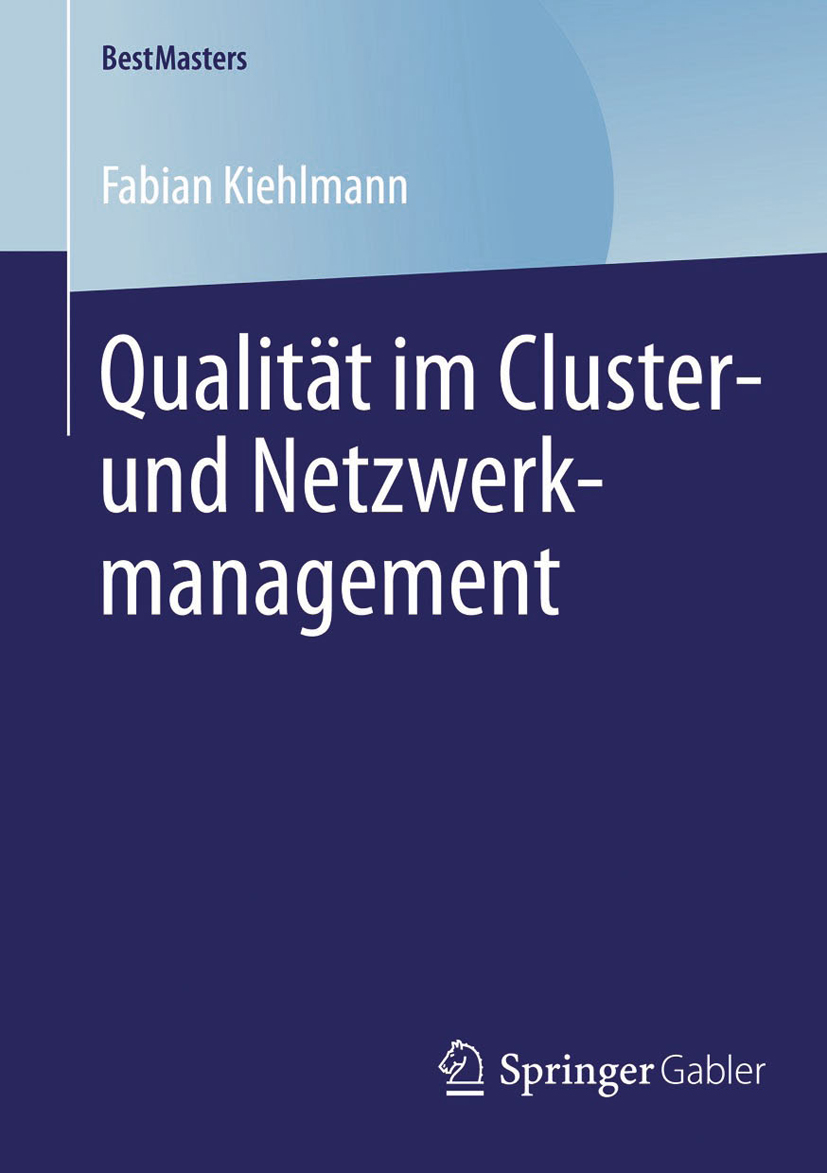 Qualität im Cluster- und Netzwerkmanagement - Fabian Kiehlmann - E-Book