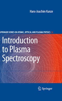 Introduction to Plasma Spectroscopy - Hans-Joachim Kunze - E-Book
