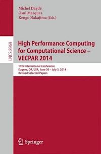 High Performance Computing for Computational Science -- VECPAR 2014 -  - E-Book