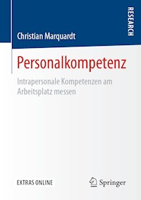 Personalkompetenz - Christian Marquardt - E-Book