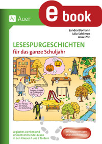 Lesespurgeschichten für das ganze Schuljahr 1/2 - Sandra Blomann - E-Book
