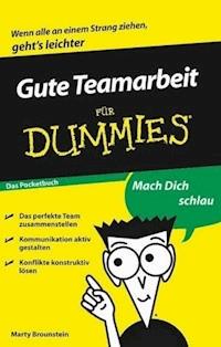 Gute Teamarbeit für Dummies Das Pocketbuch - Marty Brounstein - E-Book