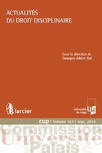 Actualités du droit disciplinaire - - E-Book