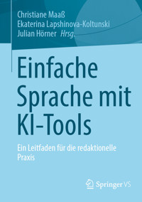 Einfache Sprache mit KI-Tools -  - E-Book