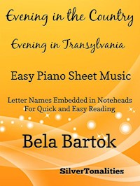 Evening in the Country Easy Piano Sheet Music - SilverTonalities - E-Book
