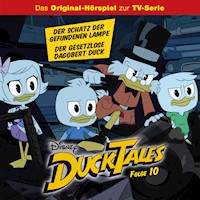 10: Der Schatz der gefundenen Lampe / Der Gesetzlose Dagobert Duck (Hörspiel zur Disney TV-Serie) - Daniel Charles Futcher - Hörbuch