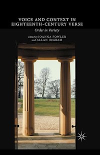 Voice and Context in Eighteenth-Century Verse -  - E-Book