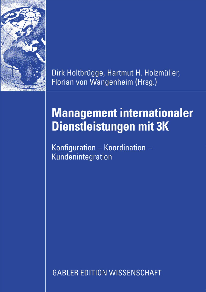 Management internationaler Dienstleistungen mit 3K -  - E-Book
