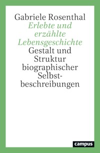 Erlebte und erzählte Lebensgeschichte - Gabriele Rosenthal - E-Book