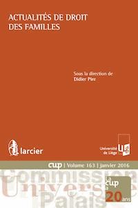 Actualités de droit des familles - - E-Book