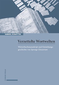 Verzettelte Wortwelten - Gabriel Schaffter - E-Book
