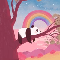 Mimi the panda and the sleepy rainbow - Marina B - Hörbuch