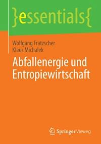 Abfallenergie und Entropiewirtschaft - Wolfgang Fratzscher - E-Book
