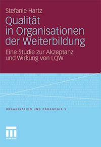 Qualität in Organisationen der Weiterbildung - Stefanie Hartz - E-Book