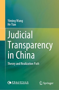 Judicial Transparency in China - Yiming Wang - E-Book