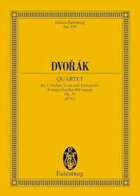 String Quartet Eb major - Antonín Dvořák - E-Book