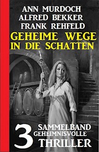 Geheime Wege in die Schatten: Sammelband 3 geheimnisvolle Thriller - Alfred Bekker - E-Book