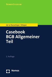 Casebook BGB Allgemeiner Teil - Katharina de la Durantaye - E-Book